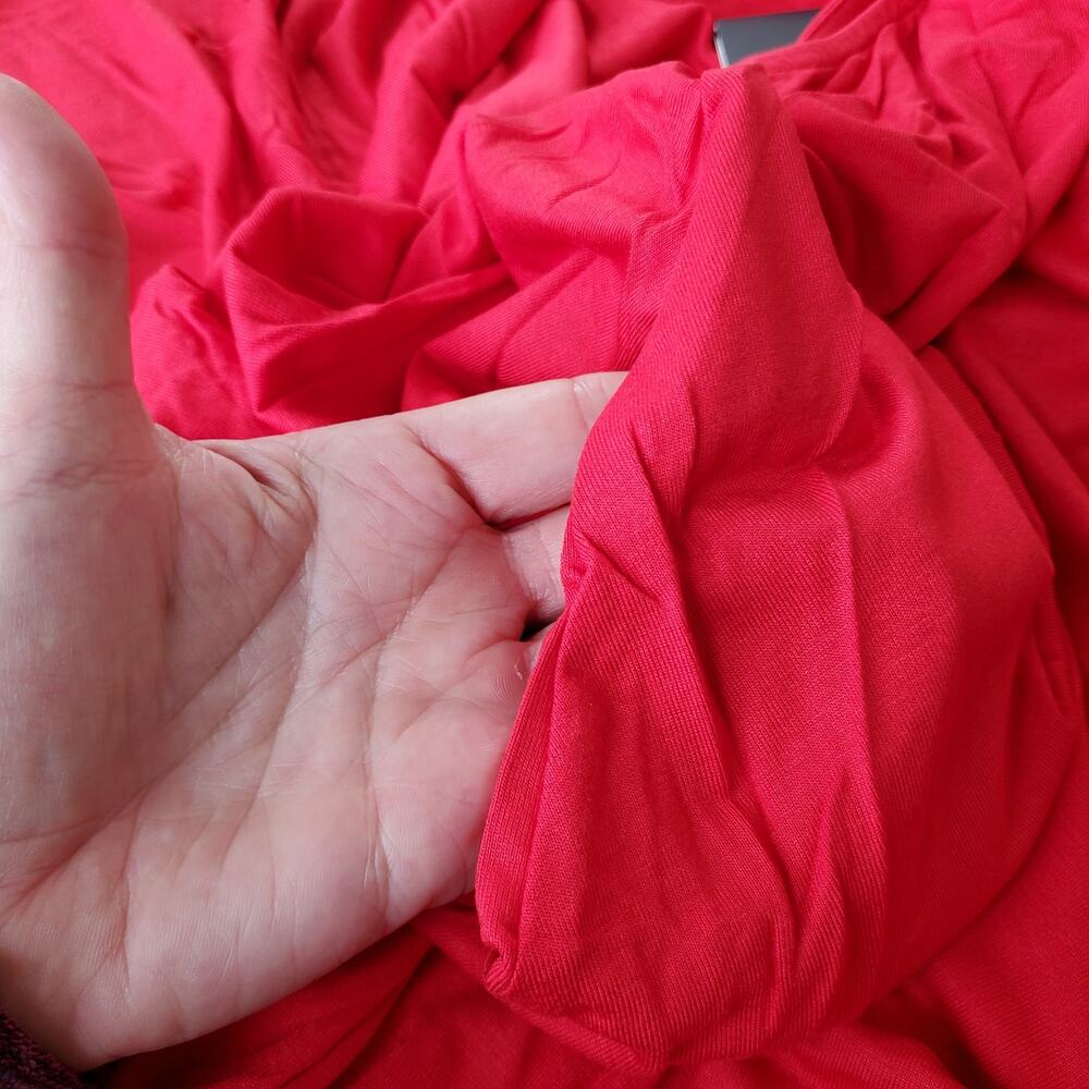 Lulus Red Sleeveless Swing Dress Size M NWT - Picture 12 of 12